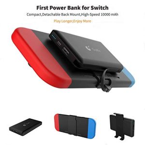 Portable Power Bank for Nintendo Switch - 10000mAh Rechargeable Extended Battery Charger Case - Compact Travel Backup Battery Pack for Nintendo Switch by Emperor of Gadgets®